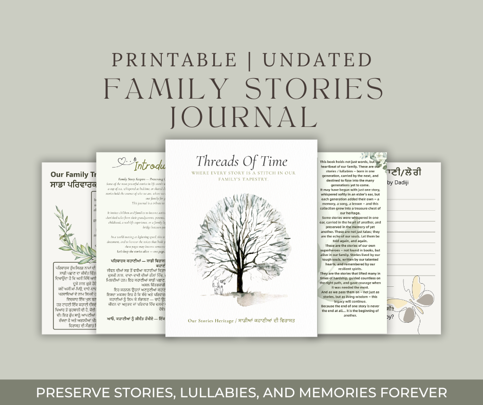 Threads of Time — Our Stories Heritage Journal.